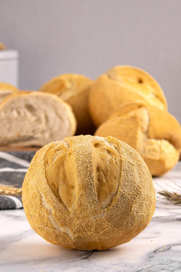 Pães rústicos da linha União