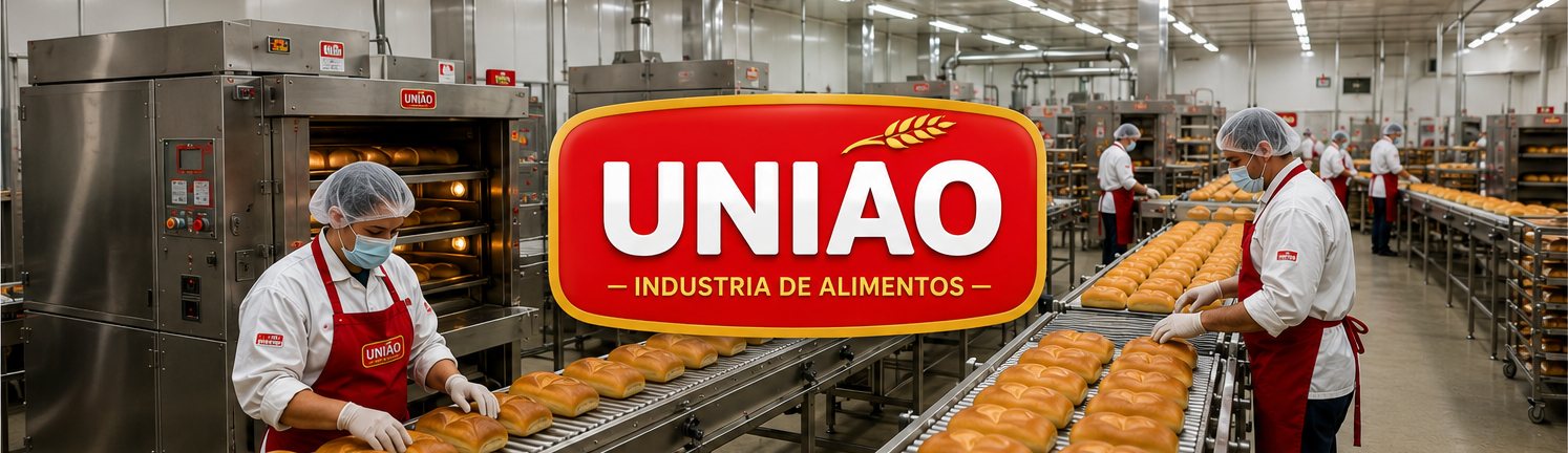 Linha de produção de pães da União